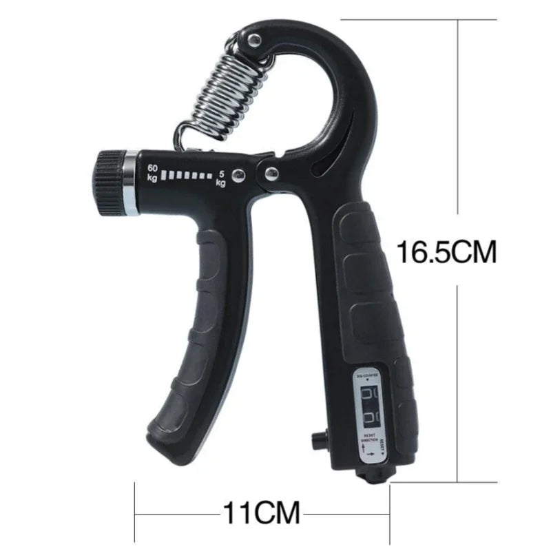 Grip Strength Trainer Hand Squeezer Adjustable Resistance, Hand Grip Strengthener for Muscle Building and Injury Recovery